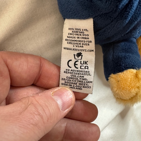 KEEL Toys London Policeman Bear New With Tags Stuffed Toy Collectible - Picture 7 of 13